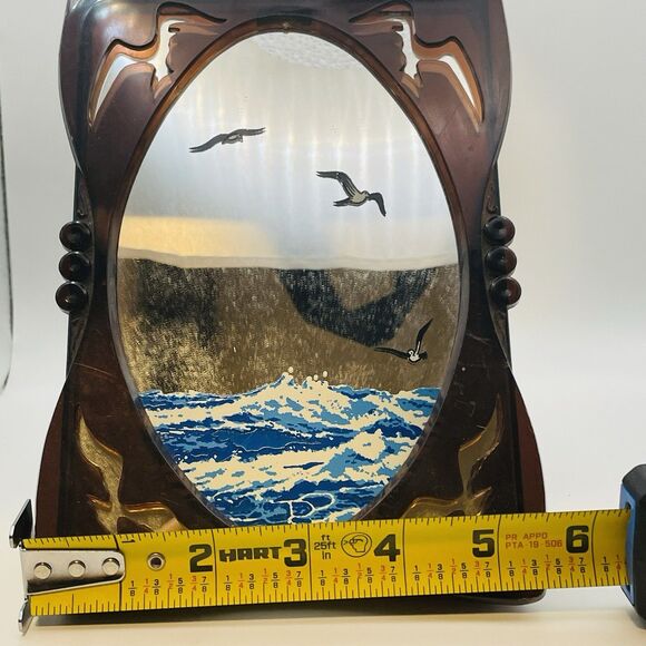 VINTAGE YAPS MIRROR MUSIC BOX SEAGULLS OCEAN SCENE - YOU LIGHT UP MY LIFE 1978 - Picture 9 of 9